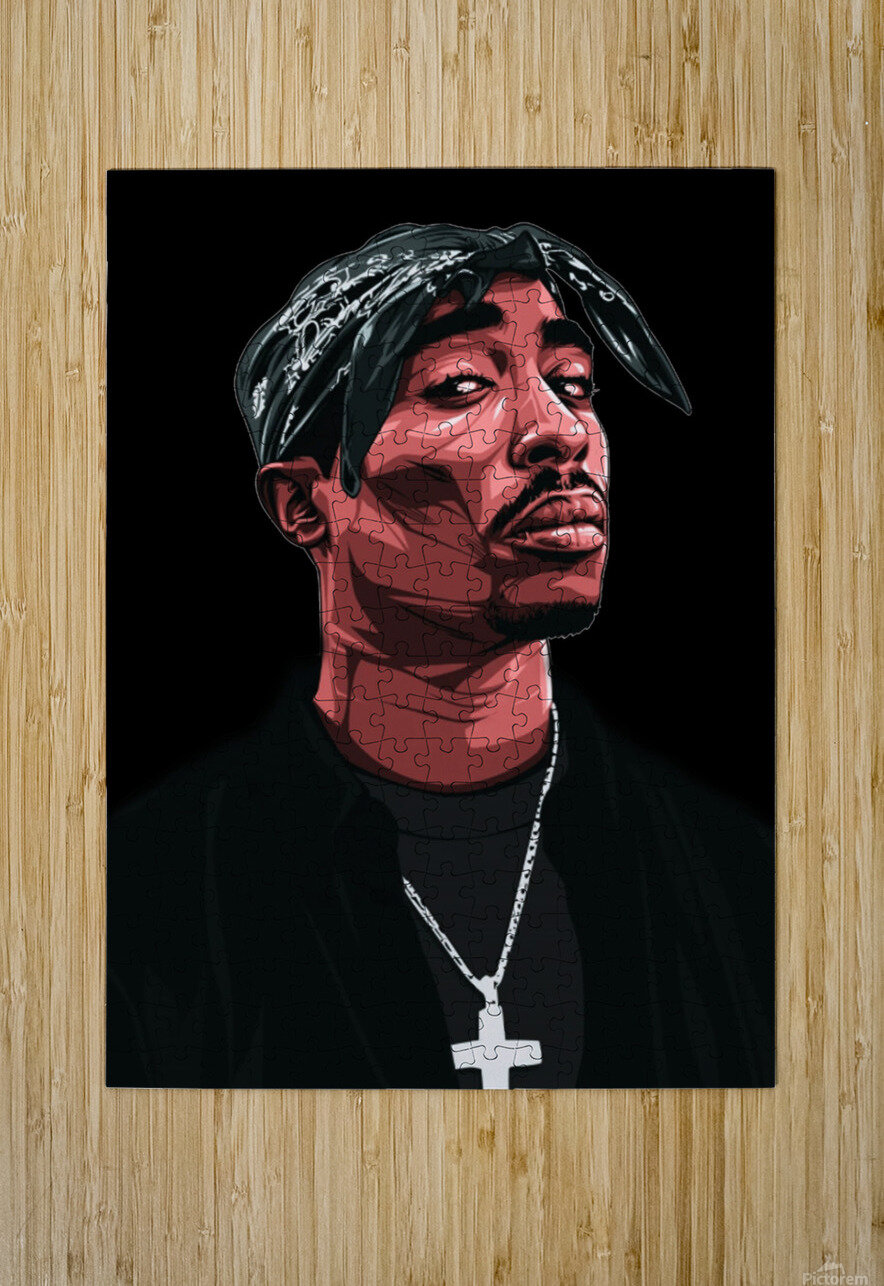 2pac by Coolbits Artworks Wall Art