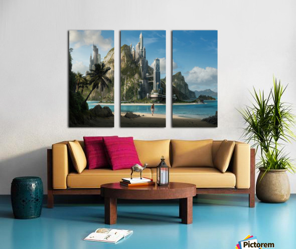 木版画『Tropical paradise 』 木版画『Tropical paradise 』 木版画『Tropical paradise 』 Tropical