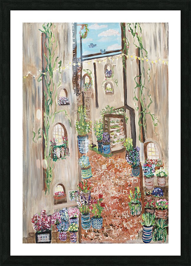 Italy Picture Frame print