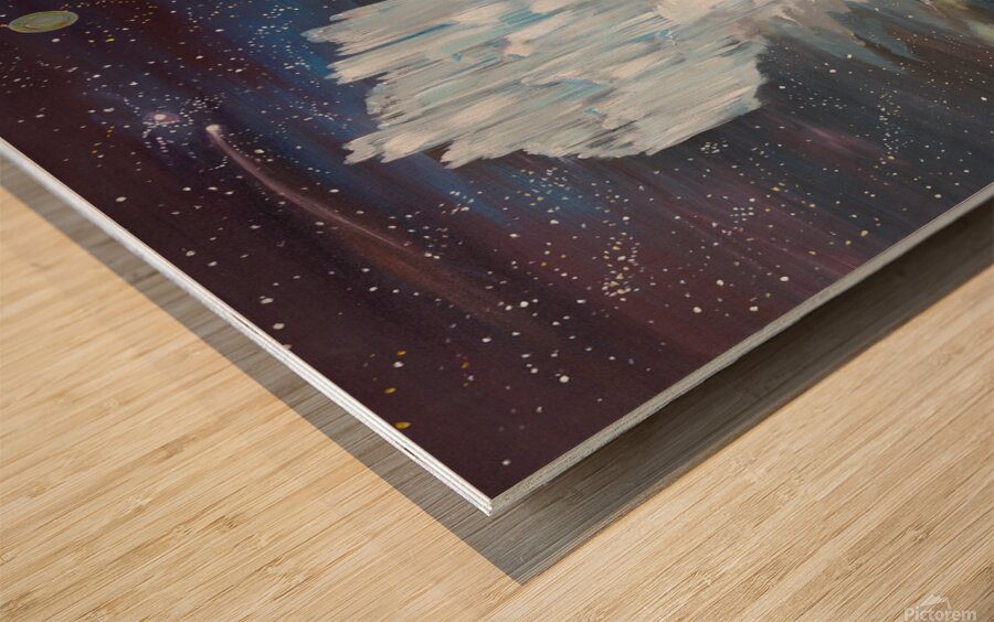 Heaven s Entrance Wood print