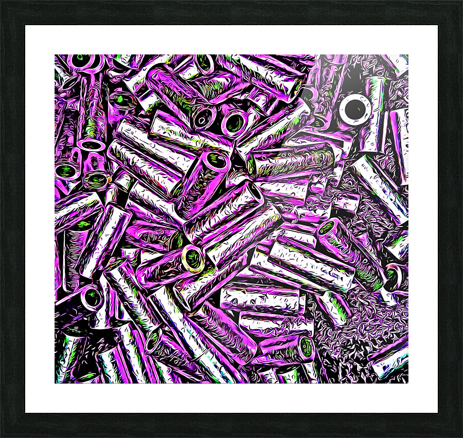 round stock scrap 5 Picture Frame print