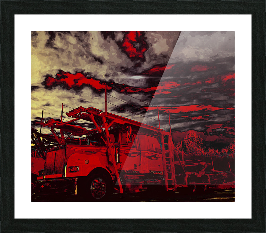Comrade Picture Frame print