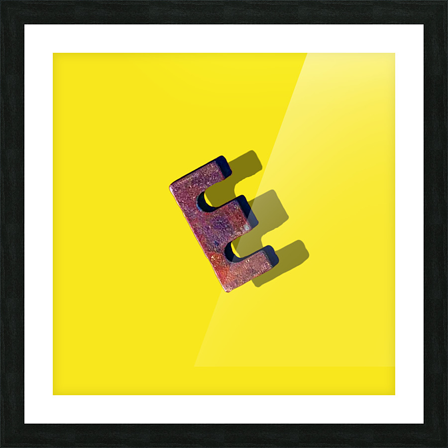 Floating E Picture Frame print