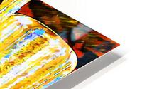 End Cap Gold HD Metal print
