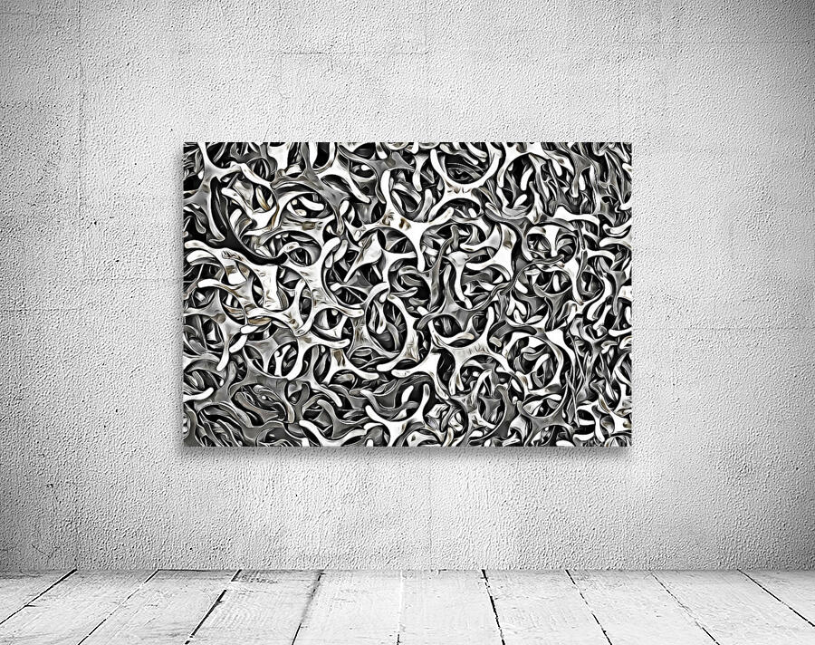 liquid metal scrap Wall Preview