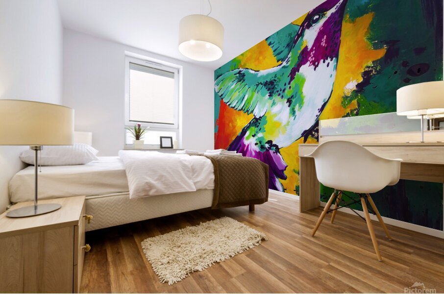 Colibri Mural print
