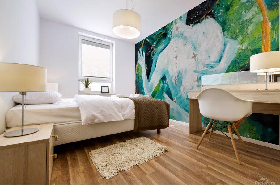 Lovers Mural print