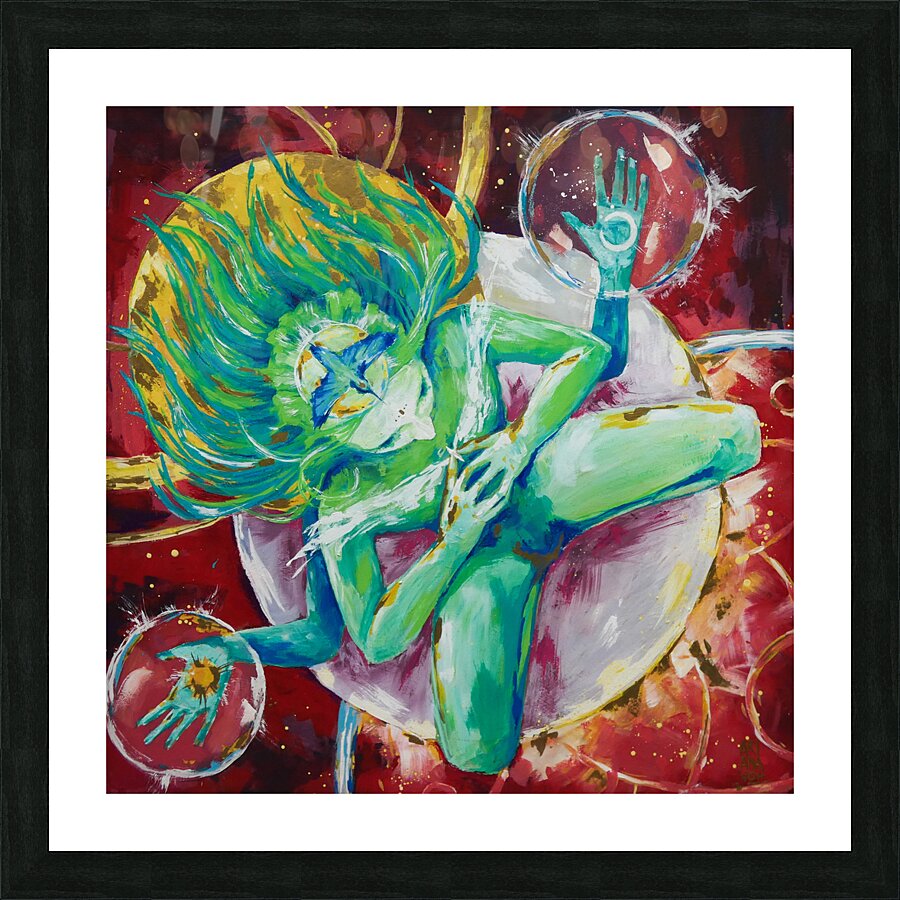 Landing Picture Frame print