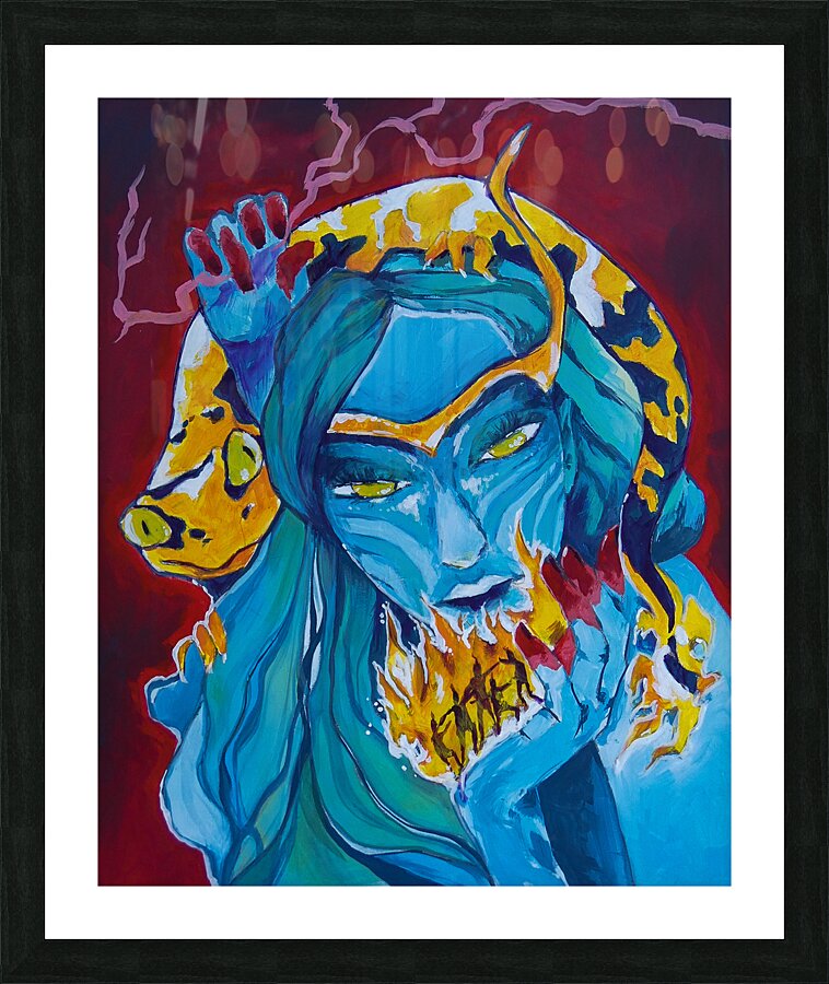 Karma Picture Frame print