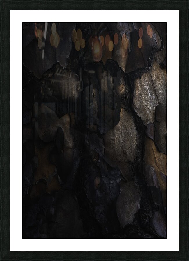Scared Picture Frame print