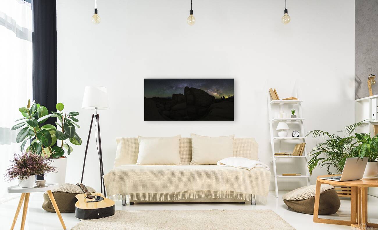 Milky Way over Lone Pine Reproduction