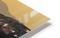 Evening Layers HD Metal print
