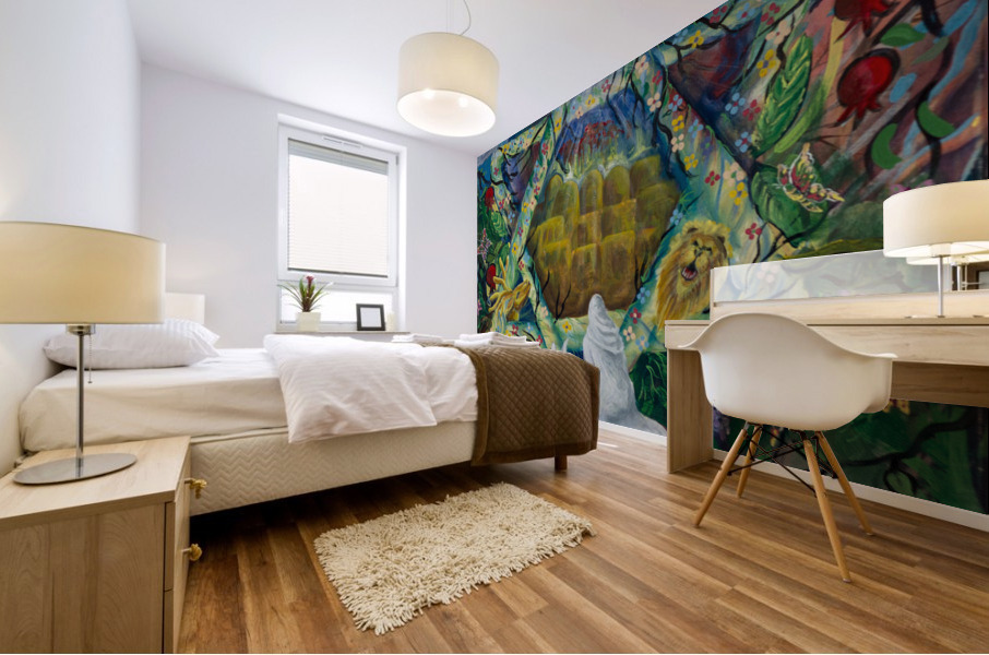 Magen David Mural print