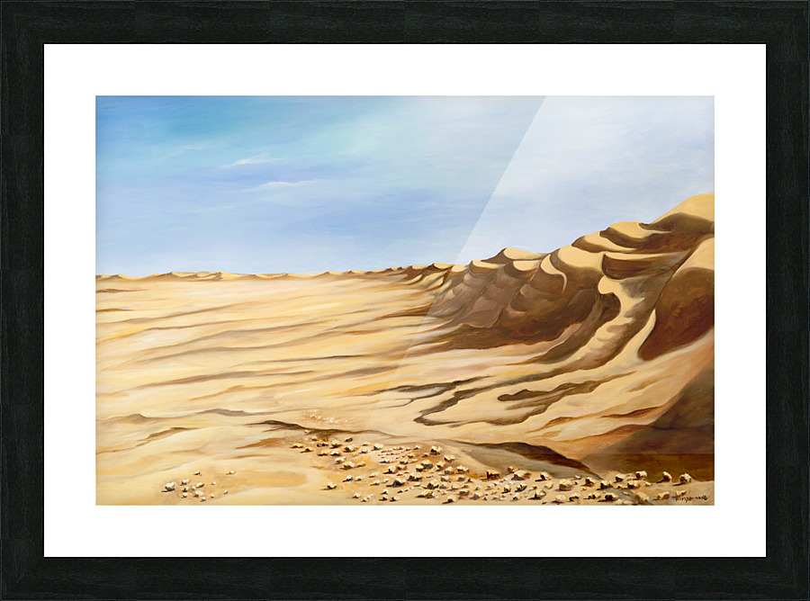 Desert 2 Picture Frame print