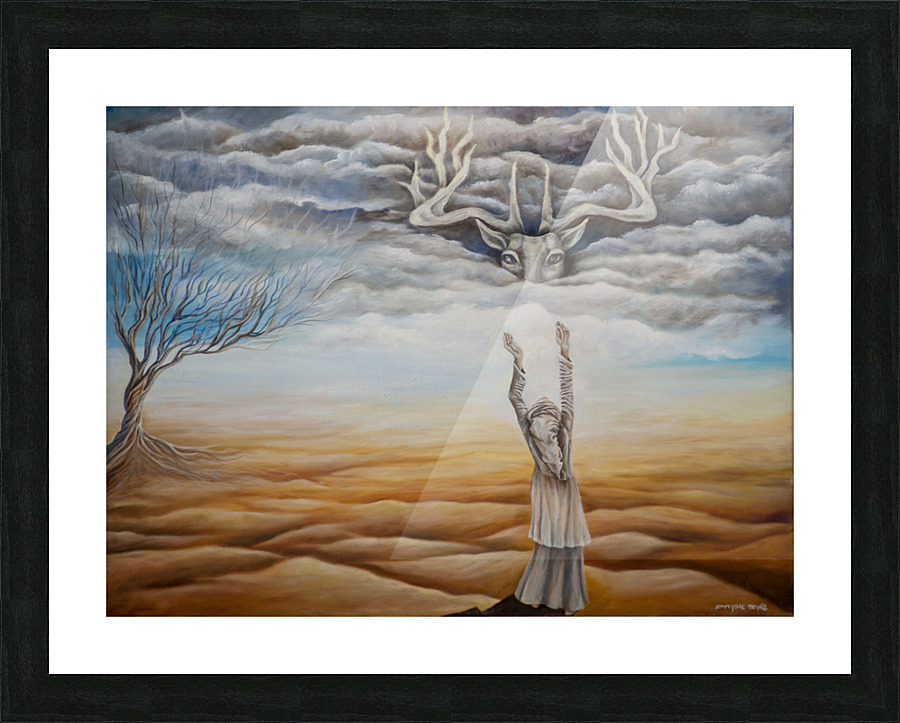 Longing Picture Frame print