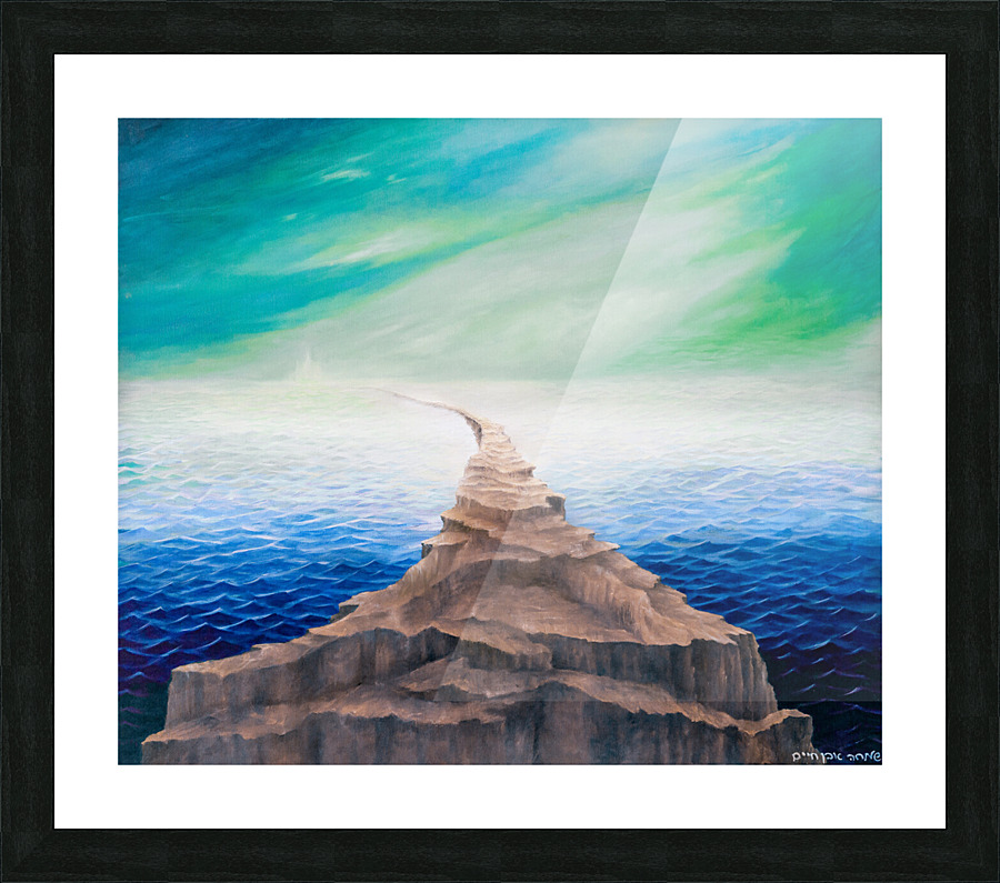 Cliffs Picture Frame print