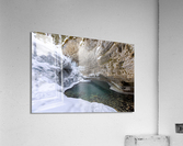 Frozen Waterfall Acrylic Print