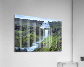Dynjandi Waterfall Acrylic Print