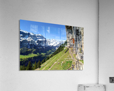 Aescher Mountain Hotel Acrylic Print