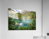 The Green Lake Acrylic Print