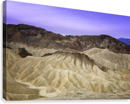 Zabriskie Point Canvas Print