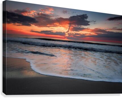 Melbourne Beach Sunrise Canvas Print