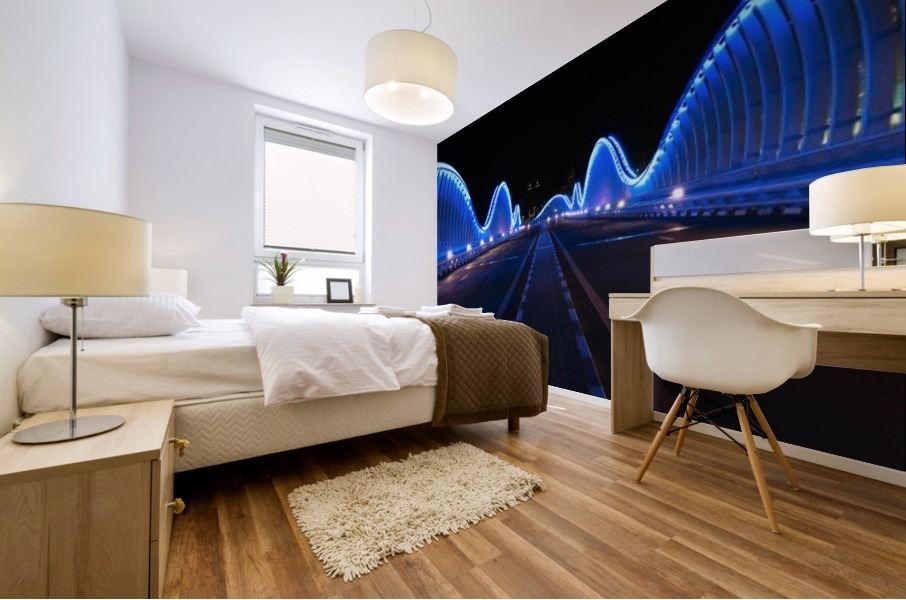 Meydan Bridge Mural print