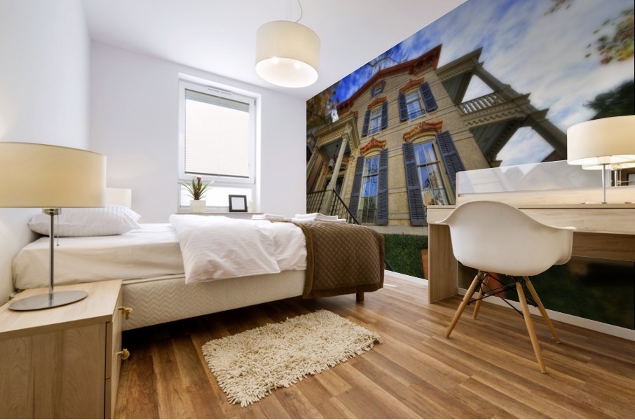 Victorian House Mural print