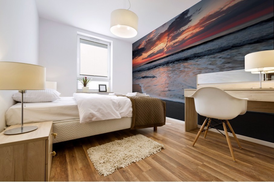 Melbourne Beach Sunrise Mural print