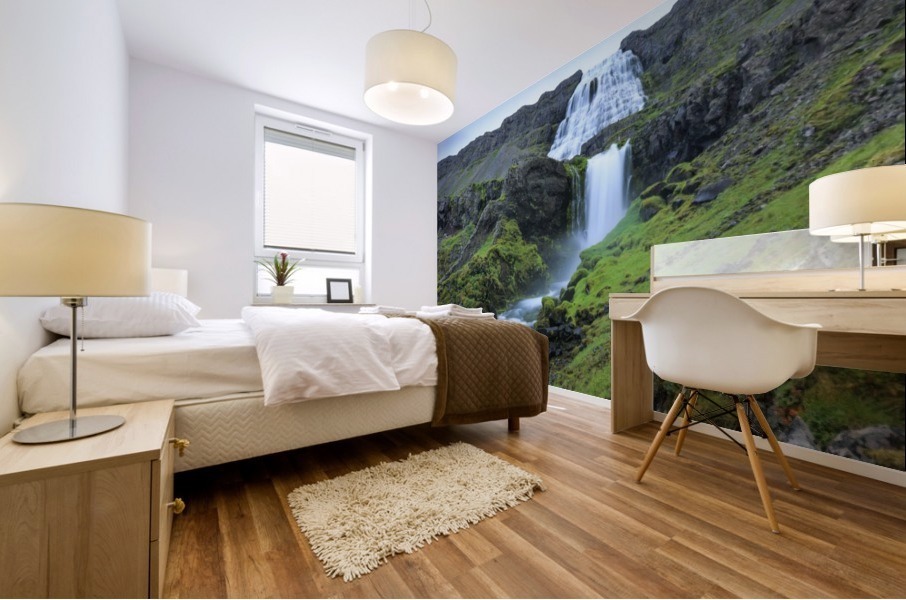 Dynjandi Waterfall Mural print