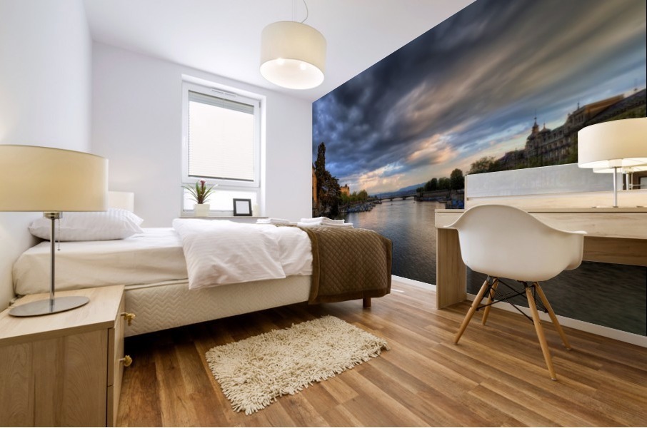 Limmat River Mural print
