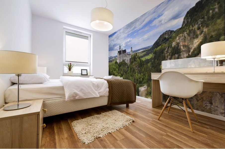 Neuschwanstein Castle Mural print