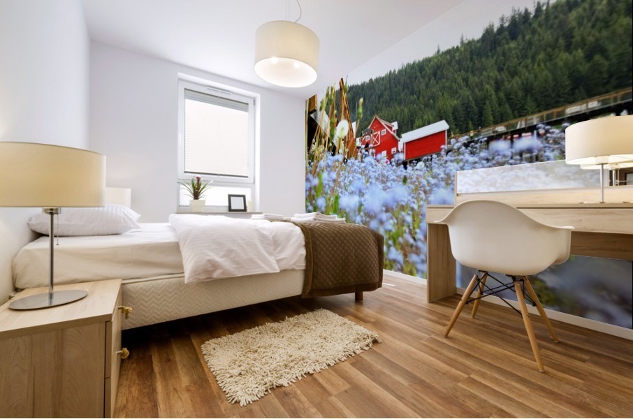 Icy Strait Point Mural print