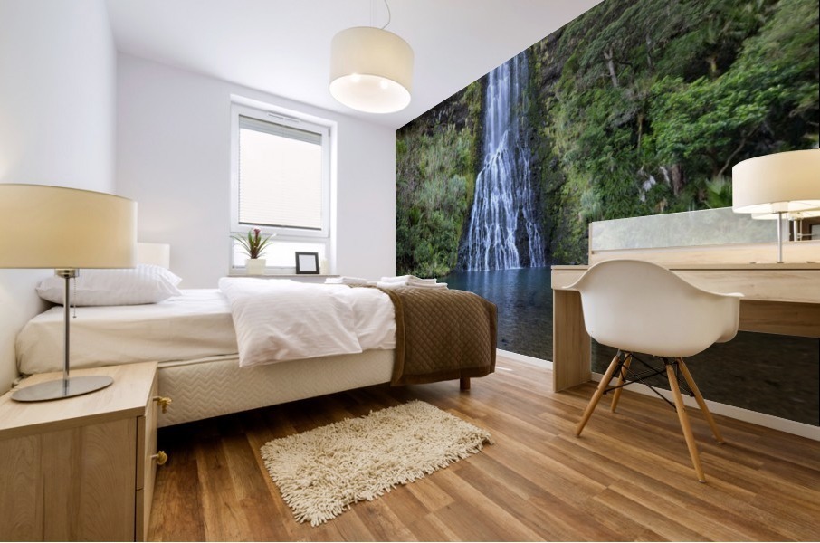 Karekare Waterfall Mural print