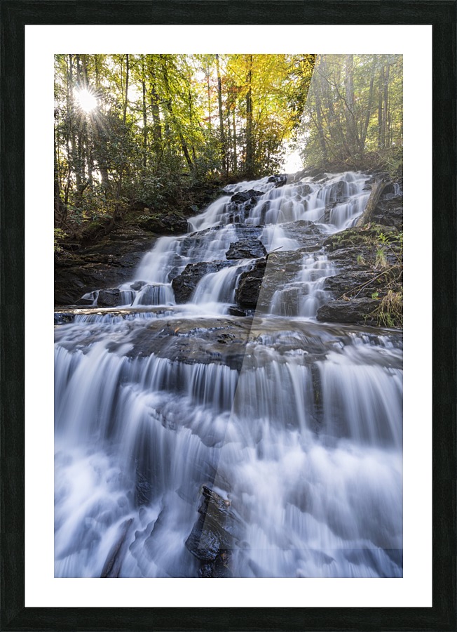 Trahlyta Waterfall Picture Frame print