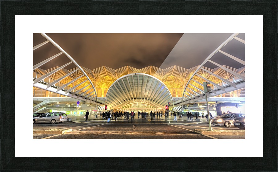 Oriente Station Picture Frame print