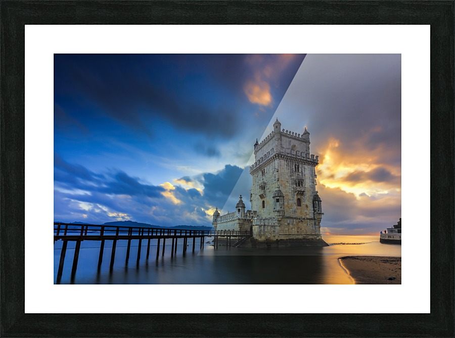Belem Tower Picture Frame print