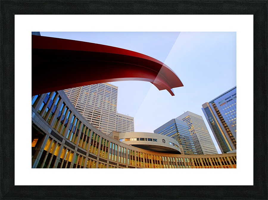 Tokyo Metropolitan Area Picture Frame print