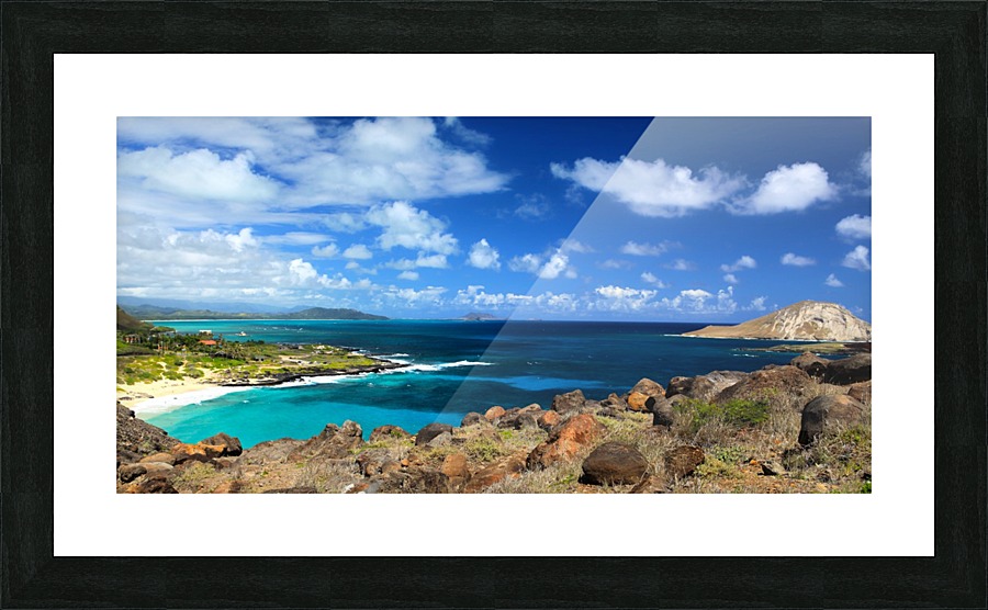 Makapuu Beach Picture Frame print