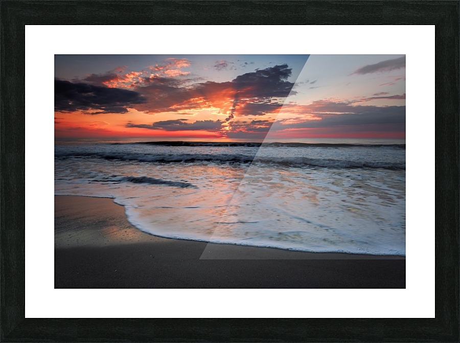 Melbourne Beach Sunrise Picture Frame print