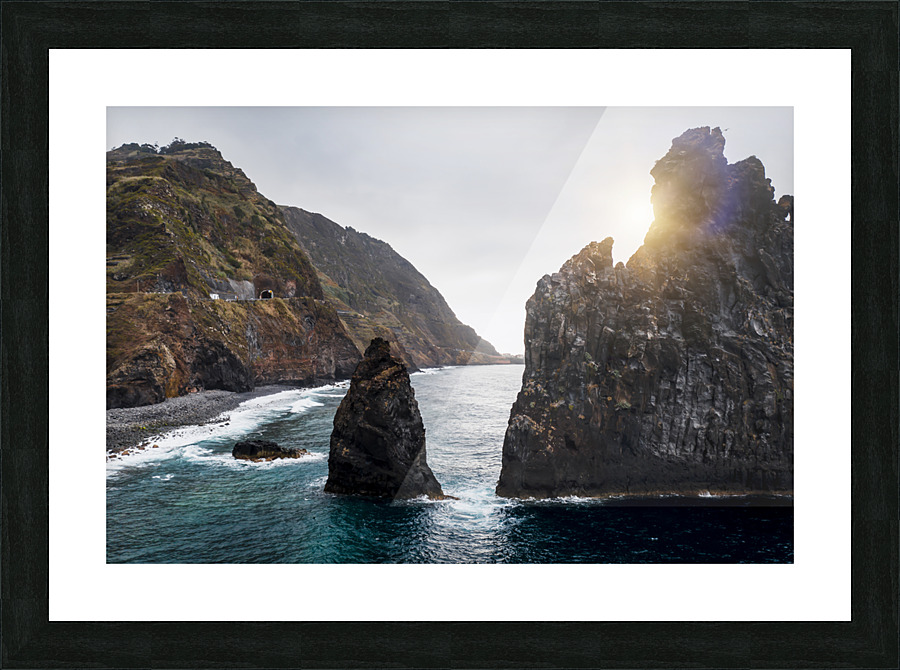 Sunset in Madeira Picture Frame print