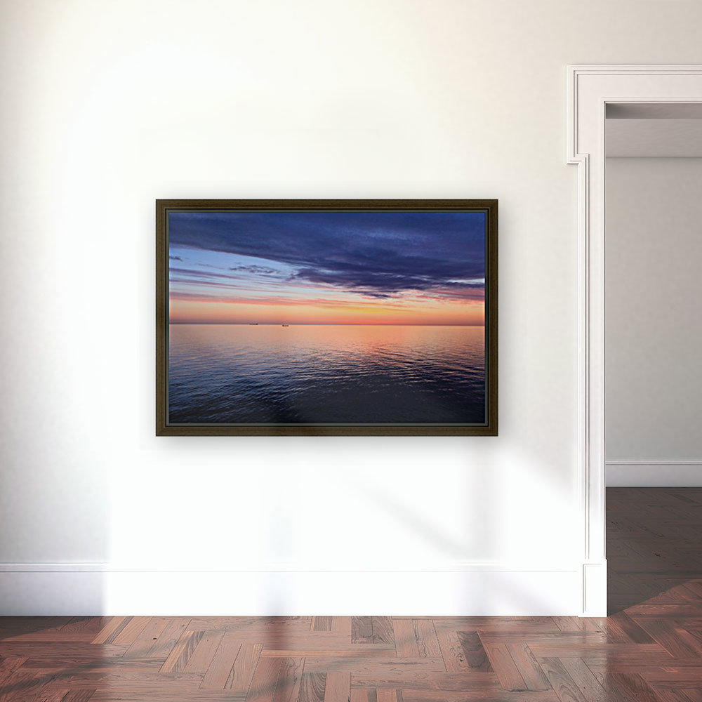 Baltic Sea Sunset Reproduction