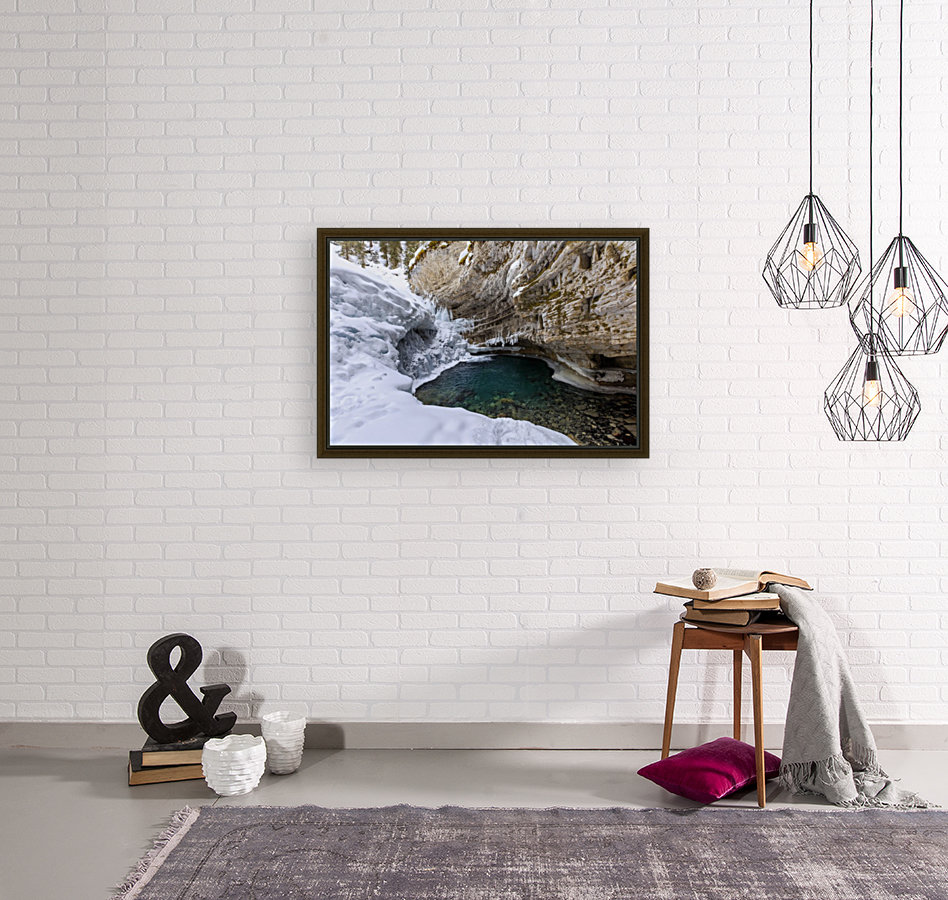 Frozen Waterfall Reproduction