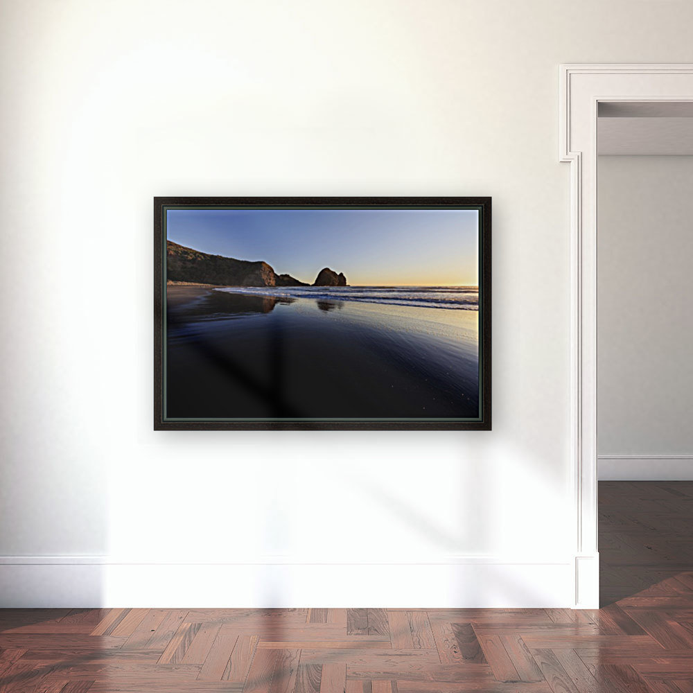 Black Sand Beach Reproduction