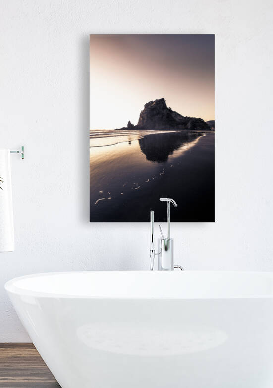 Piha Beach New Zealand by Alex Galiano