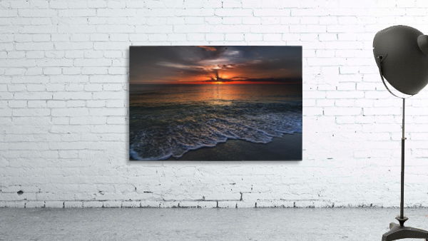 Beach Sunset Wall Preview