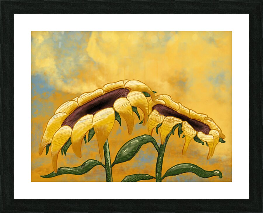 Sunflowers Picture Frame print