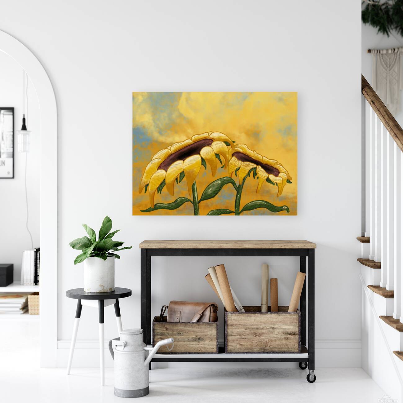 Sunflowers Reproduction