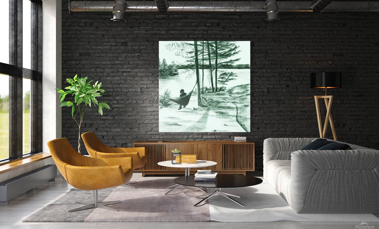 Summer Scene - Hammock Reproduction