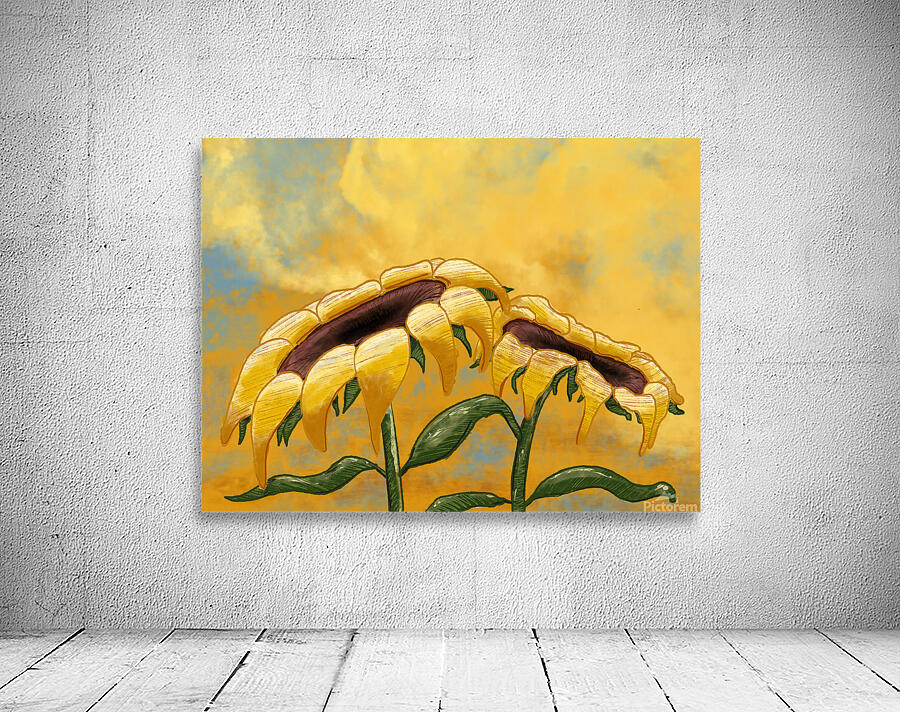 Sunflowers Wall Preview